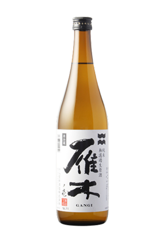 Rượu Sake GANGI HATSUSHIBORI ICHI JUNMAI MUROKANAMAGENSHU (720ml/1800ml)