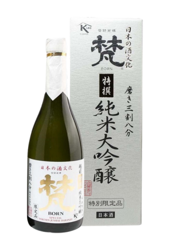 Rượu Sake BORN TOKUSEN JUNMAI DAIGINJO 38% (720ml/1800ml)