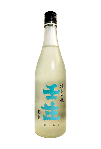 Rượu Sake MIBU JUNMAI GINJO UNFILTERED UNPROCESSED SAKE PASTEURIZED (1800ml)