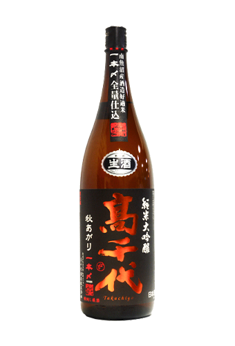 Rượu Sake TAKACHIYO JUNMAI DAIGINJO IPPONJIME AKIAGARI (720ml/1800ml)