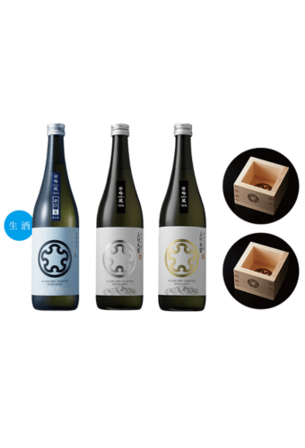 Rượu Sake KAMIKAWA DAISETSU TASTE COMPARISON SET (720ml x3) + 2 Original Matsuzan