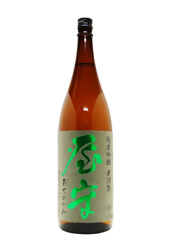 Rượu Sake OKUNOKAMI JUNMAI GINJO MUCHOUSEI HATTANNISHIKI (720ml/1800ml)