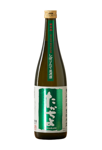 Rượu Sake TAKACHIYO SHIBORITATE NAMAGENSHU ORIGAMI GREEN LABEL (720ml/1800ml)