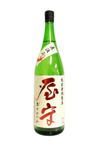 Rượu Sake OKUNOKAMI JUNMAI MUCHOUSEI JIKAKUMI (1800ml)