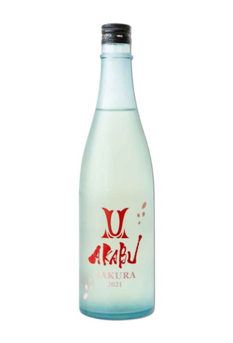 Rượu Sake AKABU JUNMAI SAKURA RAW SAKE (720ml)