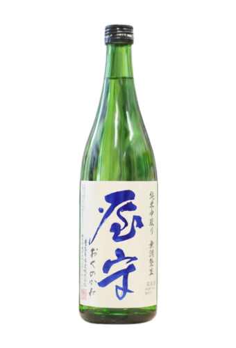 Rượu Sake OKUNOKAMI JUNMAI NAKADORIMUCHOUUSEI HATTANNISHIKI NAMA (720ml/1800ml)