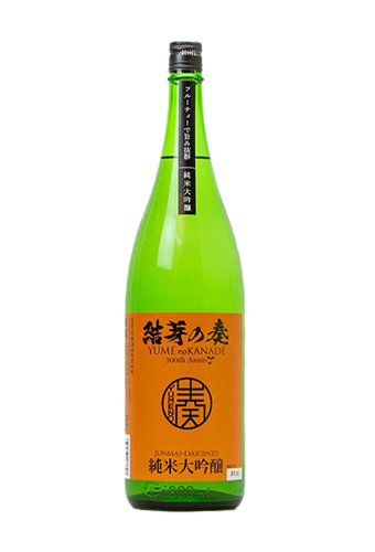 Rượu Sake YUMENOKANADE JUNMAI DAIGINJO FRUITY  (1800ml)