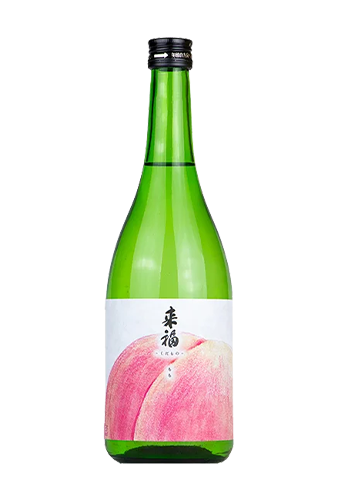 Rượu Sake RAIFUKU FRUIT "PEACH" JUNMAI DAIGINJO RAW (720nl/1800ml)