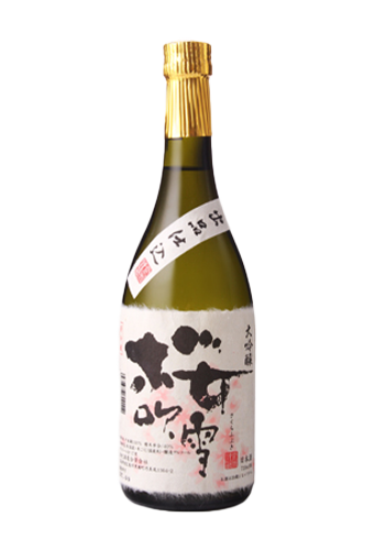 Rượu Sake KAMOKINSHU SAKURAFUBUKI DAIGINJO EXHIBITION MAIN SPECIFICATIONS (1800ml)