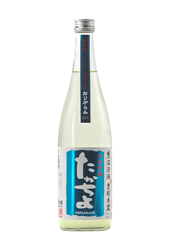 Rượu Sake TAKACHIYO JUNMAI FREEZING STORAGE ORIGARAMI SKY  (720ml/1800ml)