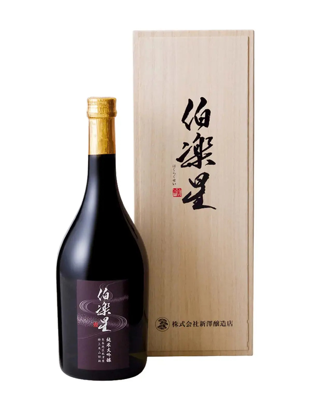 Rượu Sake HAKURAKUSEI JUNMAI DAIGINJO TOJO AKITSU YAMADANISHIKI (720ml/1800ml)