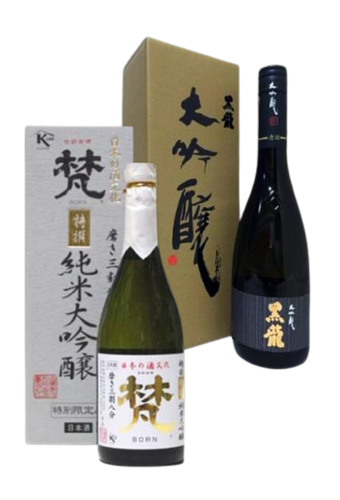 Rượu Sake <FUKUI SPECIAL FEATURE> BON TOKUSEN JUNMAI DAIGINJO + KOKURYU DAIGINJO (720ml x 2)