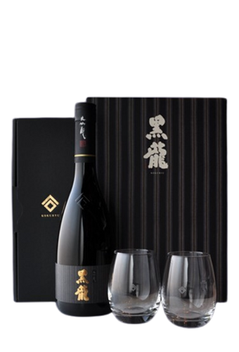 Rượu Sake KOKURYU DAIGINJO & 2 GLASSES SET (720ml)