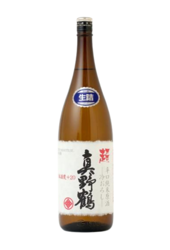 Rượu Sake CHOMANOTSURU CHOKARAKUCHI JUNMAIGENSHU HIYAOROSHI +20 (1800ml)