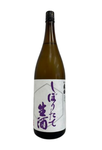 Rượu Sake SHINSHUKIREI JUNMAI SHIBORITATE RAW SAKE (1800ml)