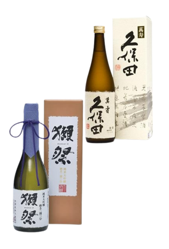 Rượu Sake DASSAI 23 JUNMAI DAIGINJO (720ml) + KUBOTA MANJU JUNMAI DAIGIN (720ml)