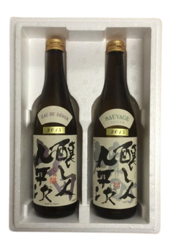 Rượu Sake KAMOSHIBITOKUHEIJI JUNMAI DAIGINJO, YAMADANISHIKI + OMACHI (720ml X2)