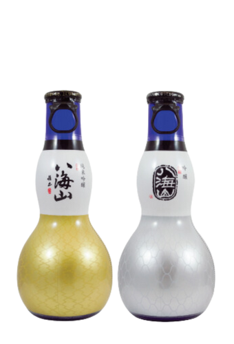 Rượu Sake HAKKAISAN JUNMAIGINJO + GINJO GOURD 2 (180ml x 2)