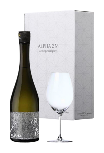 Rượu Sake KAZENOMORI ALPHA TYPE2M RIEDEL GLASS SET  (720ml)