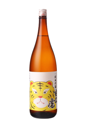 Rượu Sake AKITORA JUNMAI GINJO ASAHI (1800ml)