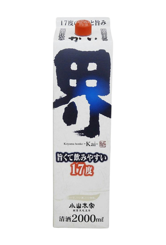 Rượu Sake KOYAMA HONKE KAI 17 DEGREE PACK (2000ml)