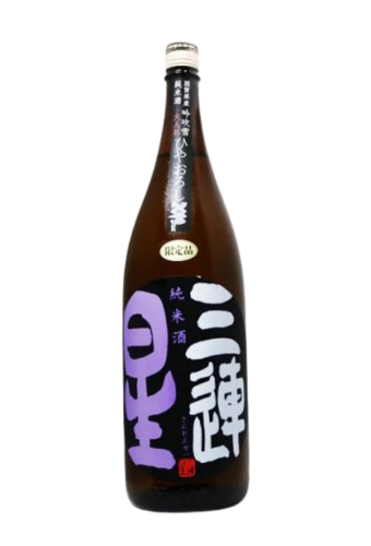 Rượu Sake SANRENSEI (KURO) JUNMAI HIYAOROSHI  (720ml)