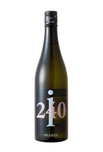 Rượu Sake IWANOI I240 JUNMAI GINJO MIYAMANISHIKI MUROKANAMAGENSHU (720ml)