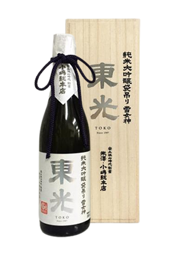 Rượu Sake TOKOU JUNMAI DAIGINJO FUKUROTSURI YUKIMEGAMI (720ml/1800ml)