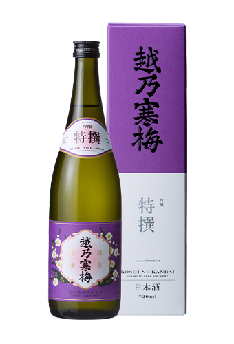 Rượu Sake KOSHINOKANBAI GINJO SAKE TOKUSEN (720ml/1800ml)