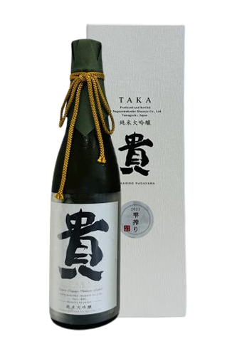 Rượu Sake TAKA PLATINUM LABEL SHIZUKUSHIBORI JUNMAI DAIGINJO (720ml)