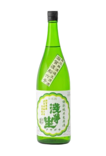 Rượu Sake ASAJIO TOKUBETSU JUNMAI SHIGAWATARI BUNE NO. 6 NAMAGENSHU (1800ml)