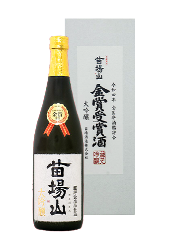 Rượu Sake NAEBASAN KAMOSUMORI JUNMAI DAIGINJO GOLD AWARD-WINNING (720ml)