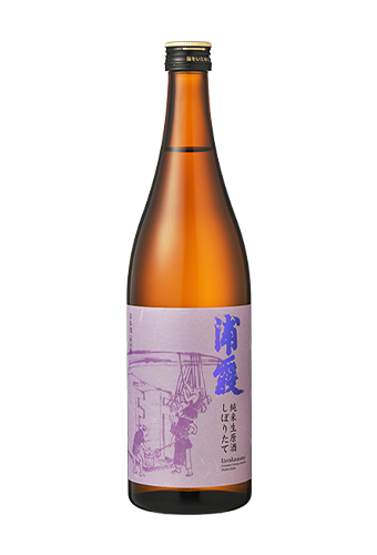 Rượu Sake URAKASUMI JUNMAI NAMA GENSHU SHIBORITATE (720ml/1800ml)