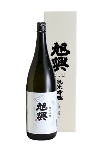 Rượu Sake KYOKUKOU JUNMAI GINJO UNPRESSURIZED UNFILTERED RAW SPIRIT (1800ml)