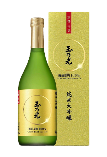 Rượu Sake SAKE TAMANIHIKARI JUNMAI DAIGINJO BIZEN OMACHI (720ml/1800ml)