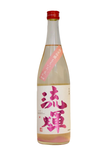 Rượu Sake  RYUKI JUNMAI GINJO MOMOIRO UNFILTERED RAW (720ml)