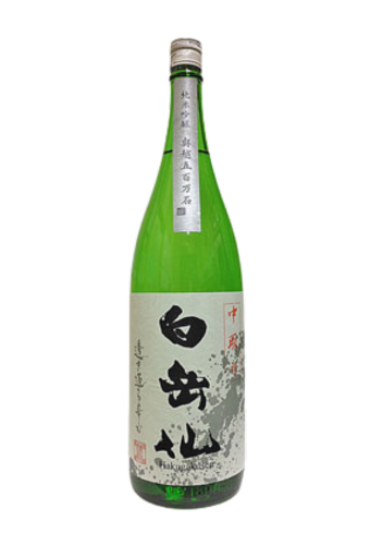 Rượu Sake HAKUGAKUSEN JUNMAI GINJO OKUETSU GOHYAKUMANGOKU NAKADORI (1800ml)