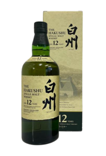 Rượu Whiskey HAKUSHU SINGLE MALT 12 YEARS EXCLUSIVE BOX  (700ml)